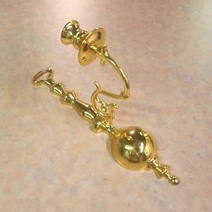 Brass Candle Sconce